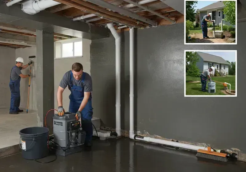 Basement Waterproofing and Flood Prevention process in North Barrington, IL